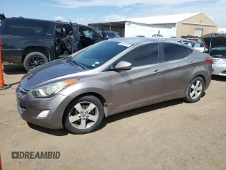 2012 Hyundai Elantra Limited z VIN 5NPDH4AE9CH141247, wystawiony jako Copart lot #55982695 z przebiegiem 301 343 mil mil oraz Szkoda całkowita • Salvage title. Historia ofert i sprzedaży dostępna na DreamBid. Obrazek 1.