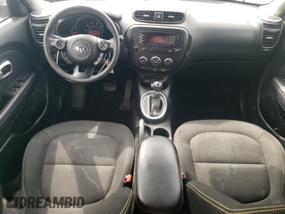 2015 Kia Soul + with VIN KNDJP3A51F7147424, listed as a Copart auction lot 51534795 with 105,224 mi miles and Salvage Title. Bid and sale history available at carsss.com. Image 8.