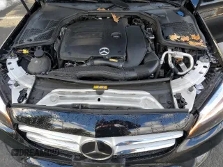 2020 Mercedes-Benz C 300 with VIN W1KWF8EB8LR590715, listed as a Copart auction lot 88220005 with 105,201 mi miles and Salvage Title. Bid and sale history available at DreamBid. Image 11.