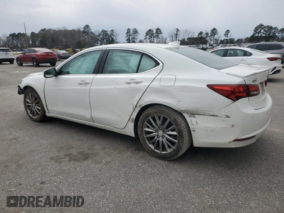 2015 Acura TLX V6 Advance with VIN 19UUB2F74FA000180, listed as a Copart auction lot 47987665 with 171,767 mi miles and Salvage Title. Bid and sale history available at carsss.com. Image 2.