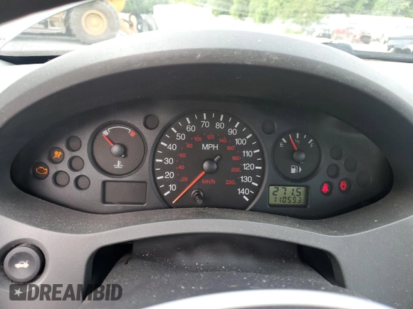 2005 Ford Focus S with VIN 1FAFP34N55W115653, listed as a Copart auction lot 63043315 with 110,593 mi miles and Salvage title. Bid and sale history available at DreamBid. Image 9.