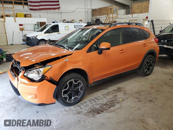 2014 Subaru Crosstrek Premium with VIN JF2GPAVC7E8285101, listed as a Copart auction lot 52966365 with 143,045 mi miles and Salvage title. Bid and sale history available at DreamBid. Image 1.
