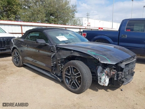 2023 Ford Mustang EcoBoost with VIN 1FATP8UH3P5103665, listed as a IAAI auction lot 41525864 with NaN miles. Bid and sale history available at carsss.com. Image 1.