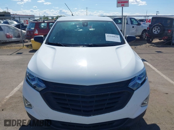 2021 Chevrolet Equinox LS z VIN 3GNAXHEV1MS139594, wystawiony jako IAAI lot #42249614 z przebiegiem 81 414 mil mil oraz . Historia ofert i sprzedaży dostępna na DreamBid. Obrazek 12.