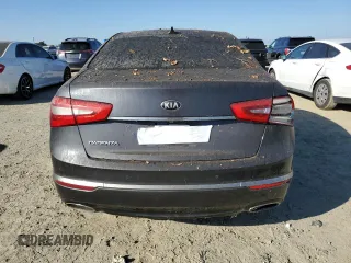 2014 Kia Cadenza Premium with VIN KNALN4D78E5128880, listed as a Copart auction lot 76414274 with 182,942 mi miles and Salvage Title. Bid and sale history available at carsss.com. Image 6.