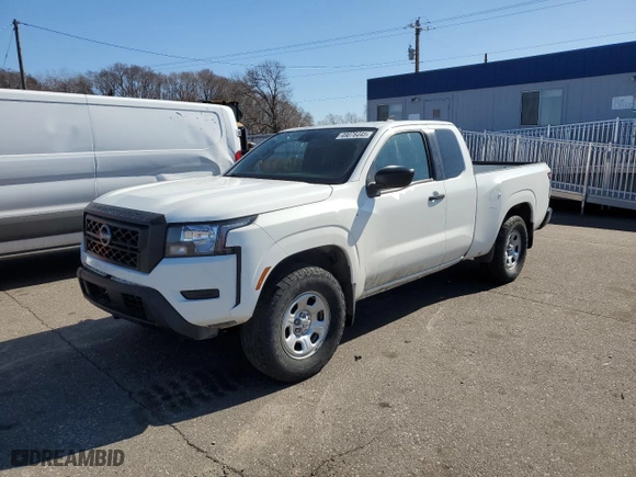 2023 Nissan Frontier S with VIN 1N6ED1CL9PN654897, listed as a Copart auction lot 49076445 with 71,075 mi miles and Clean Title. Bid and sale history available at carsss.com. Image 1.