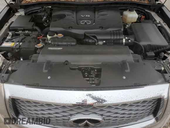2021 Infiniti QX80 SENSORY with VIN JN8AZ2BE7M9268337, listed as a Copart auction lot 44951375 with 20,752 mi miles and Salvage Title. Bid and sale history available at carsss.com. Image 12.