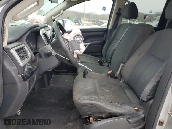 2017 Nissan Titan S with VIN 1N6AA1EJ9HN510142, listed as a Copart auction lot 48315405 with 120,766 mi miles and Salvage Title. Bid and sale history available at carsss.com. Image 7.