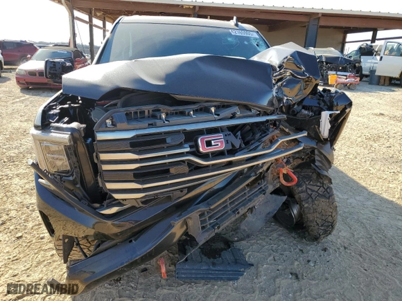 2024 GMC Sierra 1500 AT4 with VIN 1GTUUEEL4RZ131169, listed as a Copart auction lot 42165905 with 0 mi miles and Salvage Title. Bid and sale history available at carsss.com. Image 5.