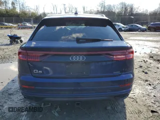 2019 Audi Q8 Premium Plus with VIN WA1EVAF10KD014743, listed as a Copart auction lot 45272965 with Not provided miles and Salvage title. Bid and sale history available at DreamBid. Image 6.