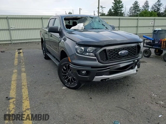 2019 Ford Ranger XL with VIN 1FTER4FH5KLA21640, listed as a Copart auction lot 62613985 with 27,964 mi miles and Salvage title. Bid and sale history available at DreamBid. Image 13.