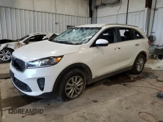 2019 Kia Sorento LX z VIN 5XYPGDA38KG437641, wystawiony jako Copart lot #57094315 z przebiegiem 48 936 mil mil oraz Szkoda całkowita • Salvage title. Historia ofert i sprzedaży dostępna na DreamBid. Obrazek 1.