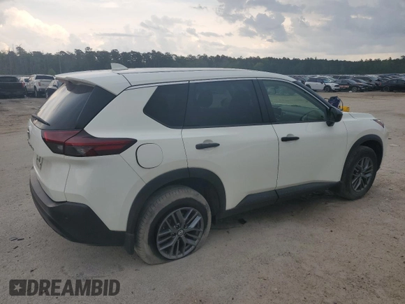2021 Nissan Rogue S with VIN JN8AT3AA3MW005446, listed as a Copart auction lot 54001025 with 62,861 mi miles and Salvage title. Bid and sale history available at DreamBid. Image 3.