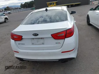 2015 Kia Optima SXL Turbo with VIN 5XXGR4A63FG374348, listed as a IAAI auction lot 41913278 with 173,880 mi miles and . Bid and sale history available at DreamBid. Image 16.
