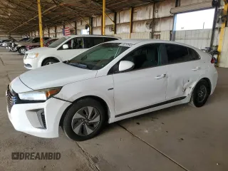 2017 Hyundai Ioniq SEL z VIN KMHC75LC0HU040073, wystawiony jako Copart lot #58232545 z przebiegiem 113 186 mil mil oraz Czysty tytuł • Clean title. Historia ofert i sprzedaży dostępna na DreamBid. Obrazek 1.