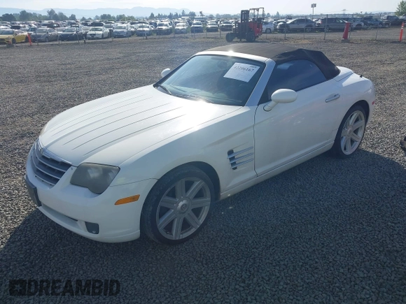 2006 Chrysler Crossfire Limited with VIN 1C3AN65L86X061872, listed as a IAAI auction lot 42206167 with 109,477 mi miles and . Bid and sale history available at DreamBid. Image 2.