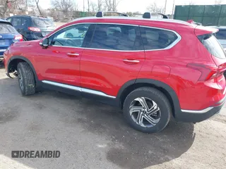 2022 Hyundai Santa Fe SEL with VIN 5NMS3DAJ7NH472301, listed as a IAAI auction lot 41634283 with 17,457 mi miles. Bid and sale history available at carsss.com. Image 3.