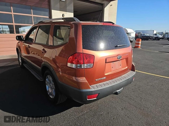 2009 Kia Borrego EX with VIN KNDJH741795016267, listed as a Copart auction lot 82262824 with 208,940 mi miles and Clean Title. Bid and sale history available at DreamBid. Image 3.