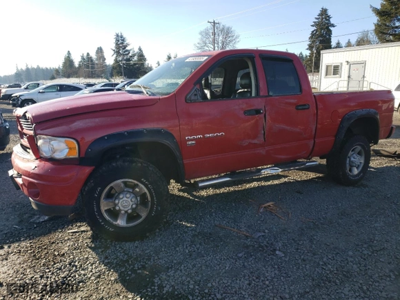 2003 Dodge Ram 2500 ST with VIN 3D7KU28D03G706326, listed as a Copart auction lot 41980085 with 156,475 mi miles and Salvage Title. Bid and sale history available at carsss.com. Image 1.