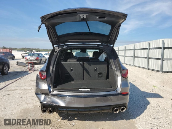 2024 Acura MDX Type S w/Advance Package with VIN 5J8YD8H80RL004725, listed as a Copart auction lot 43341905 with 6,211 mi miles and Salvage Title. Bid and sale history available at carsss.com. Image 6.