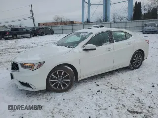 2019 Acura TLX with VIN 19UUB1F39KA001889, listed as a Copart auction lot 89307295 with 65,647 mi miles and Salvage Title. Bid and sale history available at carsss.com. Image 1.