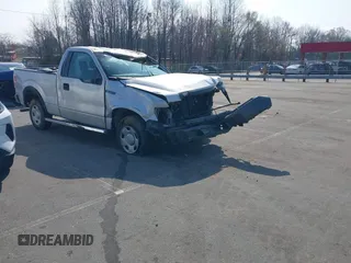 2009 Ford F-150 XL with VIN 1FTRF12W79KA40252, listed as a IAAI auction lot 41803580 with 114,032 mi miles and . Bid and sale history available at DreamBid. Image 1.