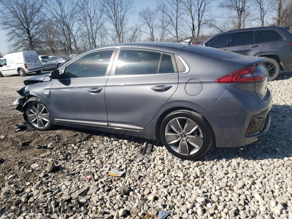 2018 Hyundai Ioniq Limited with VIN KMHC05LC9JU065077, listed as a Copart auction lot 48663555 with 179,075 mi miles and Salvage title. Bid and sale history available at DreamBid. Image 2.
