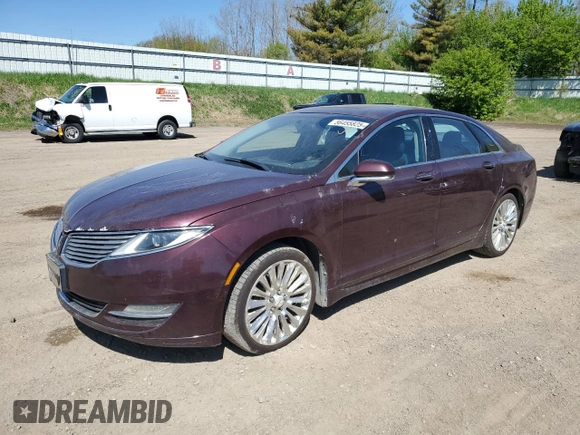 2013 Lincoln MKZ z VIN 3LN6L2J9XDR817262, wystawiony jako Copart lot #56455825 z przebiegiem 173 367 mil mil oraz Czysty tytuł • Clean title. Historia ofert i sprzedaży dostępna na DreamBid. Obrazek 1.