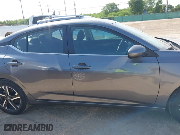 2024 Nissan Sentra SV with VIN 3N1AB8CV6RY348881, listed as a IAAI auction lot 42201886 with 14,216 mi miles. Bid and sale history available at carsss.com. Image 13.