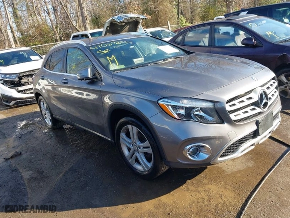2018 Mercedes-Benz GLA with VIN WDCTG4GBXJJ369977, listed as a IAAI auction lot 41067295 with 90,798 mi miles. Bid and sale history available at carsss.com. Image 1.