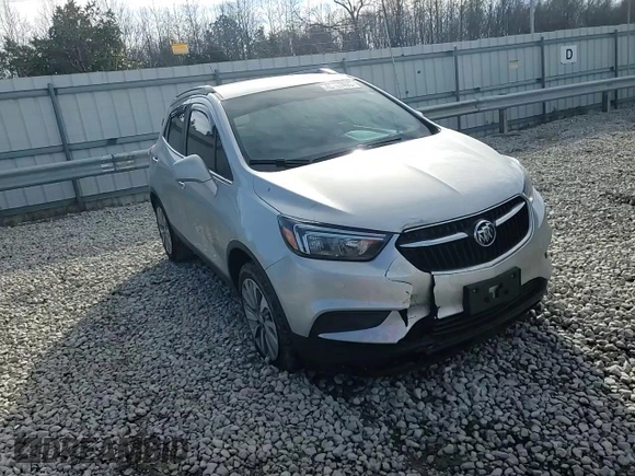 2020 Buick Encore Preferred with VIN KL4CJASB8LB342636, listed as a Copart auction lot 46367495 with 57,517 mi miles and Salvage Title. Bid and sale history available at DreamBid. Image 11.