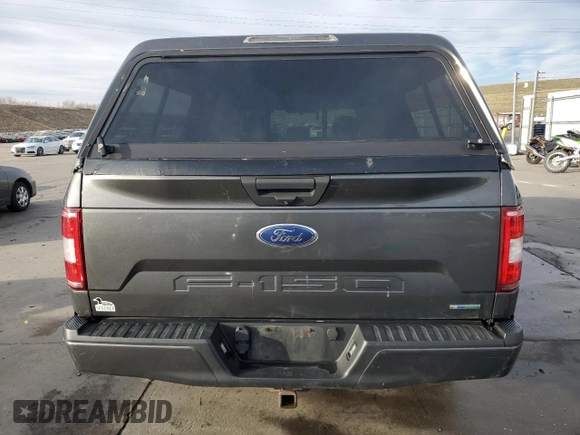 2018 Ford F-150 XL with VIN 1FTEW1EP9JKD68540, listed as a Copart auction lot 50795385 with 75,747 mi miles and Clean Title. Bid and sale history available at carsss.com. Image 6.