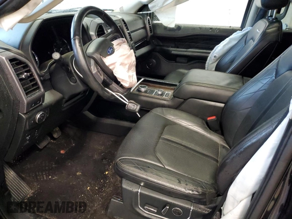 2021 Ford Expedition Max Platinum with VIN 1FMJK1MT2MEA56826, listed as a Copart auction lot 73131304 with 46,900 mi miles and Salvage title. Bid and sale history available at DreamBid. Image 7.