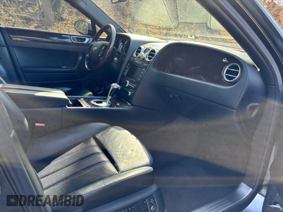 2007 Bentley Flying Spur with VIN SCBBR93W378043023, listed as a Copart auction lot 49869505 with 170,079 mi miles and Salvage Title. Bid and sale history available at DreamBid. Image 5.