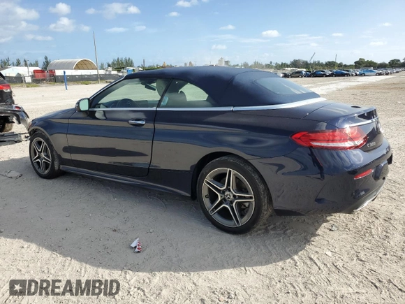 2020 Mercedes-Benz C 300 with VIN WDDWK8EB3LF935839, listed as a Copart auction lot 79631584 with 14,380 mi miles and Salvage title. Bid and sale history available at DreamBid. Image 2.
