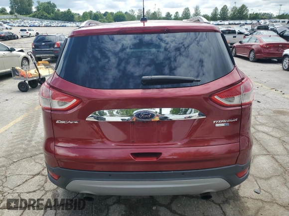 2016 Ford Escape Titanium с VIN 1FMCU9J95GUC62551, выставлен на аукционе Copart как лот 61022805 с пробегом 196 197 миль миль и Списание • Salvage title. История ставок и продаж доступна на DreamBid. Изображение 6.