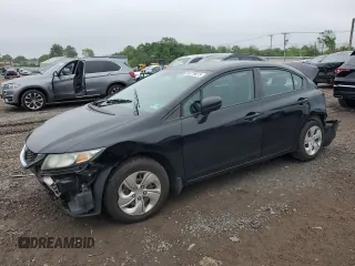 2014 Honda Civic LX z VIN 2HGFB2F52EH559010, wystawiony jako Copart lot #56779875 z przebiegiem Nie podano mil oraz Szkoda całkowita • Salvage title. Historia ofert i sprzedaży dostępna na DreamBid. Obrazek 1.