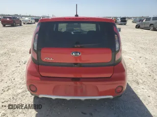 2018 Kia Soul + with VIN KNDJP3A59J7538815, listed as a Copart auction lot 47848745 with 0 mi miles and Salvage Title. Bid and sale history available at carsss.com. Image 6.