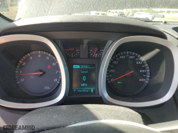 2015 Chevrolet Equinox LTZ with VIN 2GNFLDE30F6282451, listed as a Copart auction lot 52406975 with 104,356 mi miles and Salvage Title. Bid and sale history available at carsss.com. Image 9.