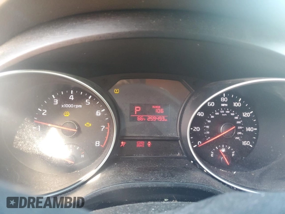 2015 Kia Sedona LX with VIN KNDMB5C11F6044947, listed as a Copart auction lot 55922215 with 259,493 mi miles and Clean Title. Bid and sale history available at DreamBid. Image 9.