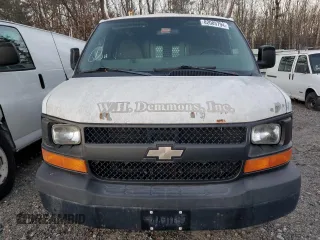 2011 Chevrolet Express Cargo z VIN 1GCZGTCG9B1186826, wystawiony jako Copart lot #82085794 z przebiegiem 202 697 mil mil oraz Nie do naprawy • Non repairable. Historia ofert i sprzedaży dostępna na DreamBid. Obrazek 5.
