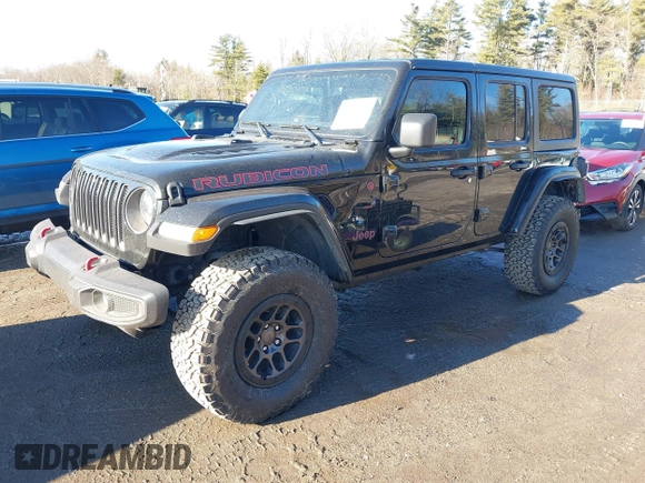 2023 Jeep Wrangler Rubicon with VIN 1C4JJXFGXPW682231, listed as a IAAI auction lot 41110264 with 15,147 mi miles and . Bid and sale history available at DreamBid. Image 2.