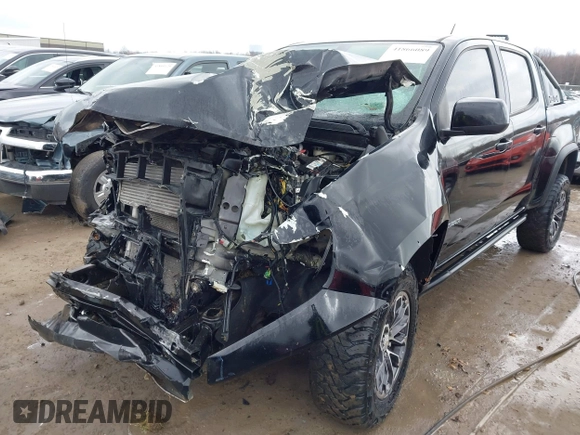 2018 Chevrolet Colorado 4WD ZR2 with VIN 1GCPTEE1XJ1150987, listed as a IAAI auction lot 41866089 with 1 mi miles. Bid and sale history available at carsss.com. Image 21.
