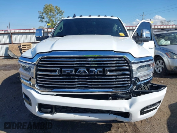 2024 Ram 2500 Laramie with VIN 3C6UR5FL4RG195798, listed as a IAAI auction lot 40654451 with 9,696 mi miles. Bid and sale history available at carsss.com. Image 13.