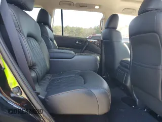 2024 Nissan Armada Platinum with VIN JN8AY2DB9R9853224, listed as a Copart auction lot 43420655 with 17,707 mi miles and Salvage Title. Bid and sale history available at carsss.com. Image 11.