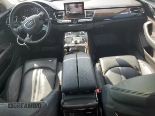 2015 Audi A8 4.0T with VIN WAU32AFD3FN032098, listed as a Copart auction lot 58788445 with 112,804 mi miles and Clean title. Bid and sale history available at DreamBid. Image 8.