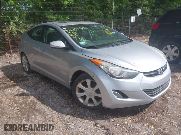 2013 Hyundai Elantra Limited with VIN 5NPDH4AE3DH223833, listed as a IAAI auction lot 42209982 with 169,665 mi miles and . Bid and sale history available at DreamBid. Image 1.
