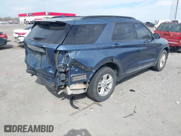 2020 Ford Explorer XLT z VIN 1FMSK8DH5LGB70377, wystawiony jako IAAI lot #41763798 z przebiegiem 88 582 mil mil oraz . Historia ofert i sprzedaży dostępna na DreamBid. Obrazek 4.