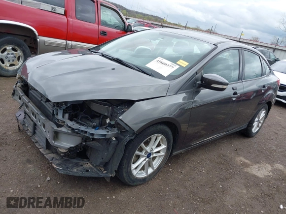 2016 Ford Focus SE with VIN 1FADP3F21GL324547, listed as a IAAI auction lot 41860377 with 39,410 mi miles. Bid and sale history available at carsss.com. Image 17.
