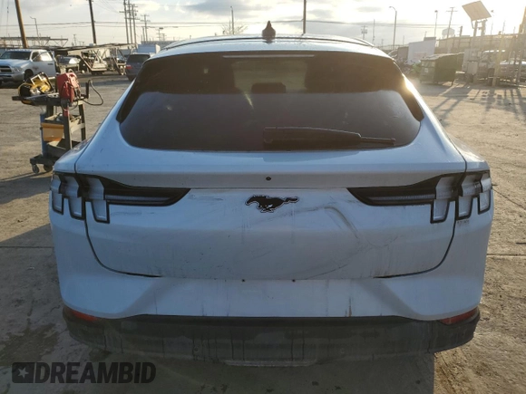2021 Ford Mustang Mach-E Select with VIN 3FMTK1SSXMMA35042, listed as a Copart auction lot 54876345 with 35,995 mi miles and Salvage Title. Bid and sale history available at DreamBid. Image 6.